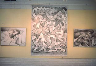 Konst och musik i ljungby konsthall 1992